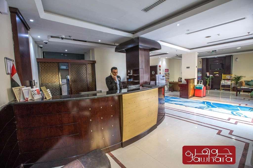 Al Jawhara Metro Hotel Dubai Interno foto